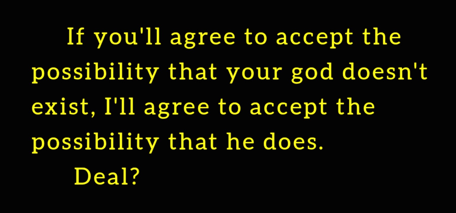 If an honest man finds out he's wrong ...